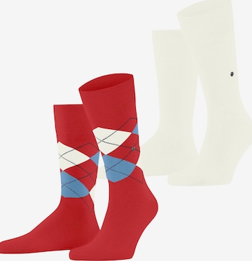 BURLINGTON Socks 'Everyday Argyle Mix 2-Pack' in Pink: front