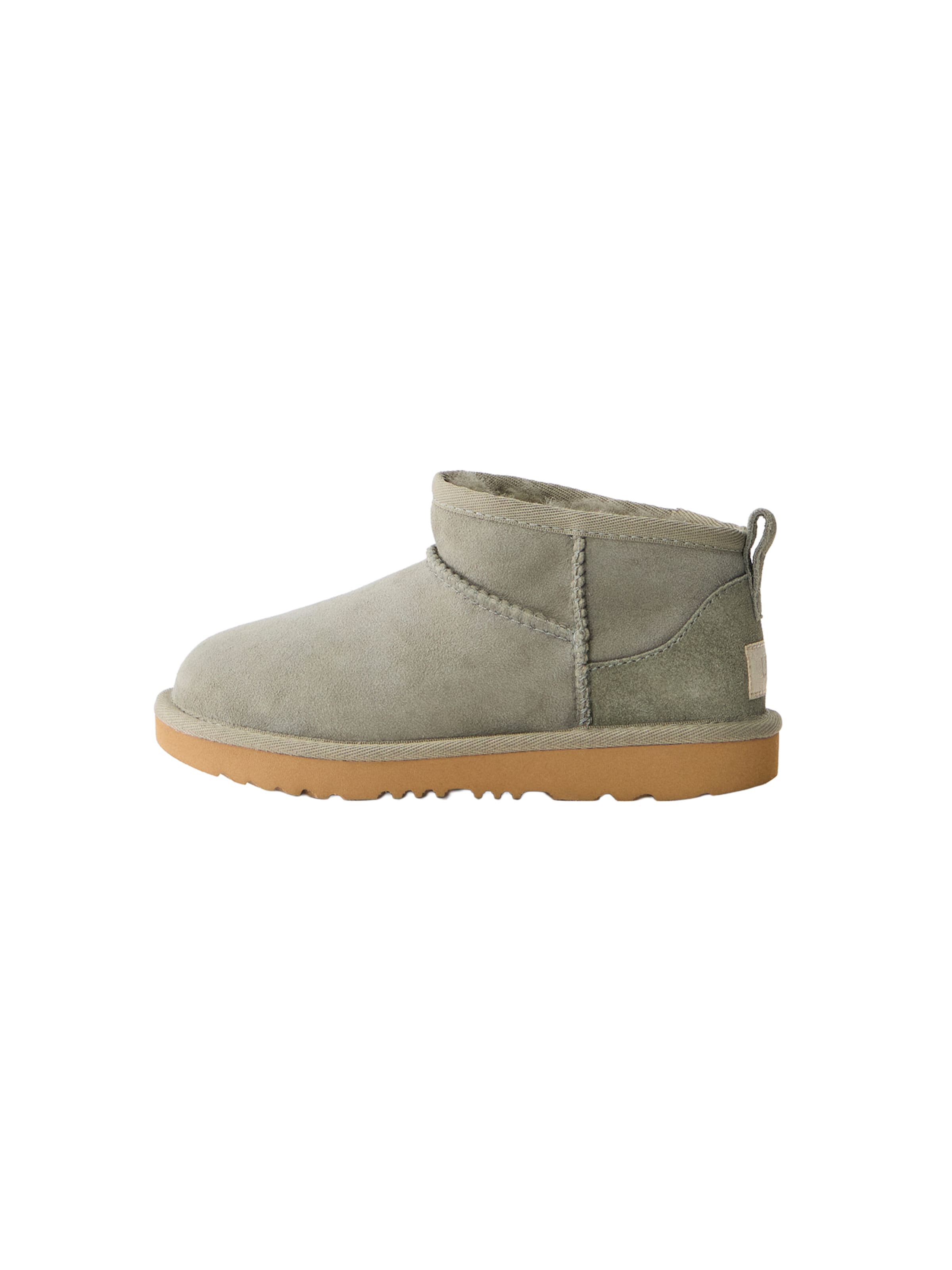 Bottes de neige 'CLASSIC ULTRA MINI' UGG en vert : devant