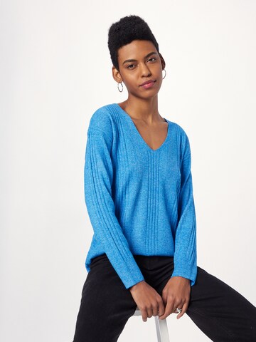 VERO MODA Sweter 'INNIE' w kolorze niebieski: przód