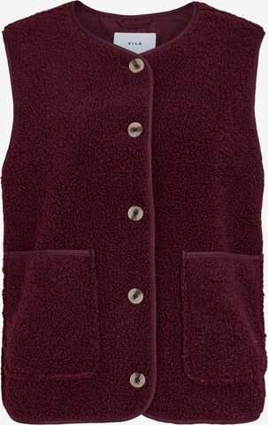 Gilet 'VIAda' VILA en rouge : devant