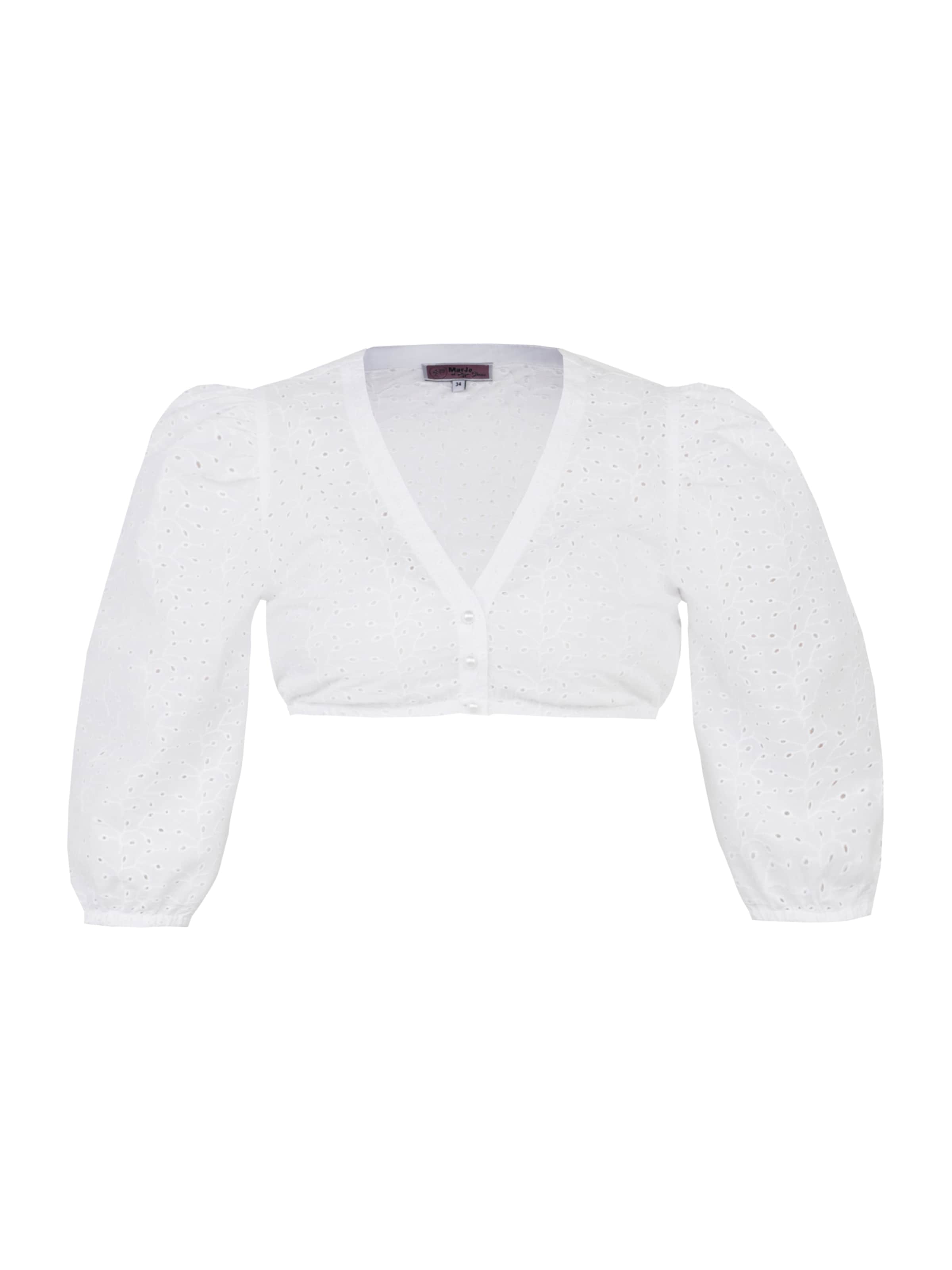 Bluză 'GY-10-Wallgau' de la MARJO pe alb: față