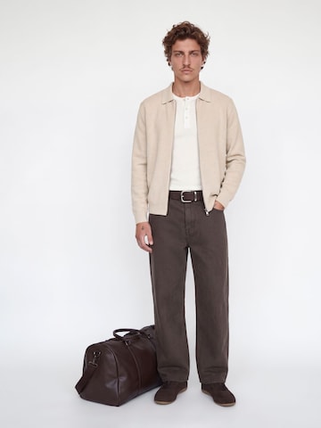 JACK & JONES Gebreid vest 'JPRBLAMilano' in Wit