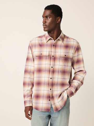 Next Средняя посадка Рубашка в Коричневый: спереди