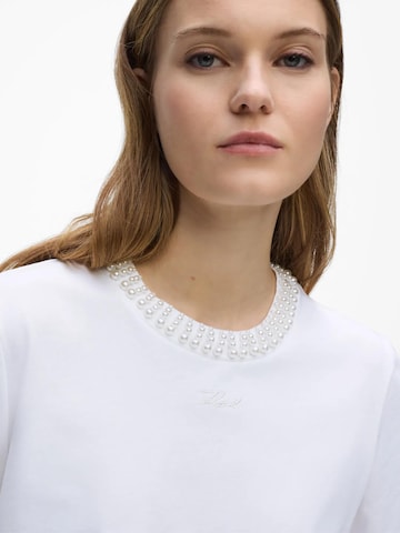 T-shirt Karl Lagerfeld en blanc