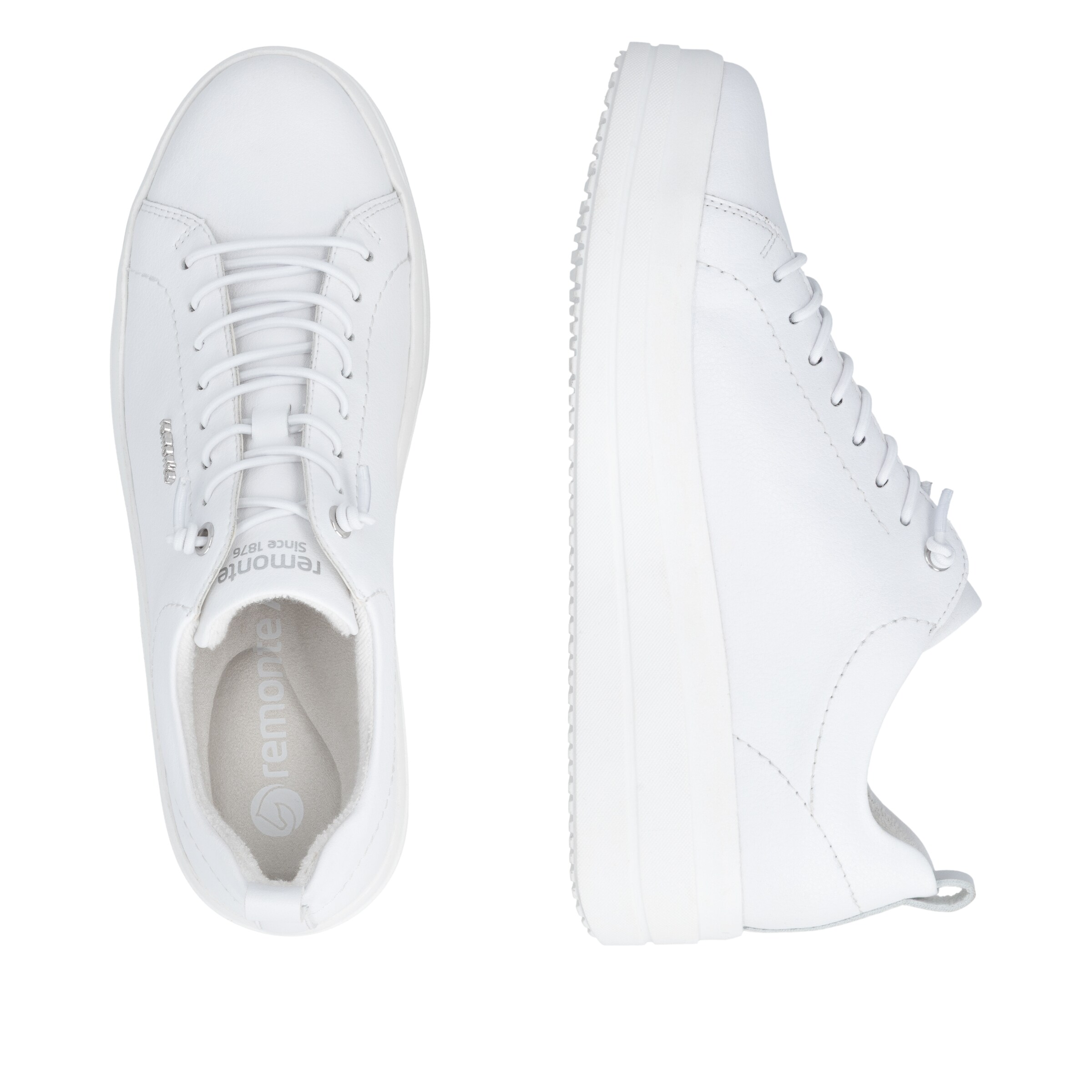 Baskets basses REMONTE en blanc