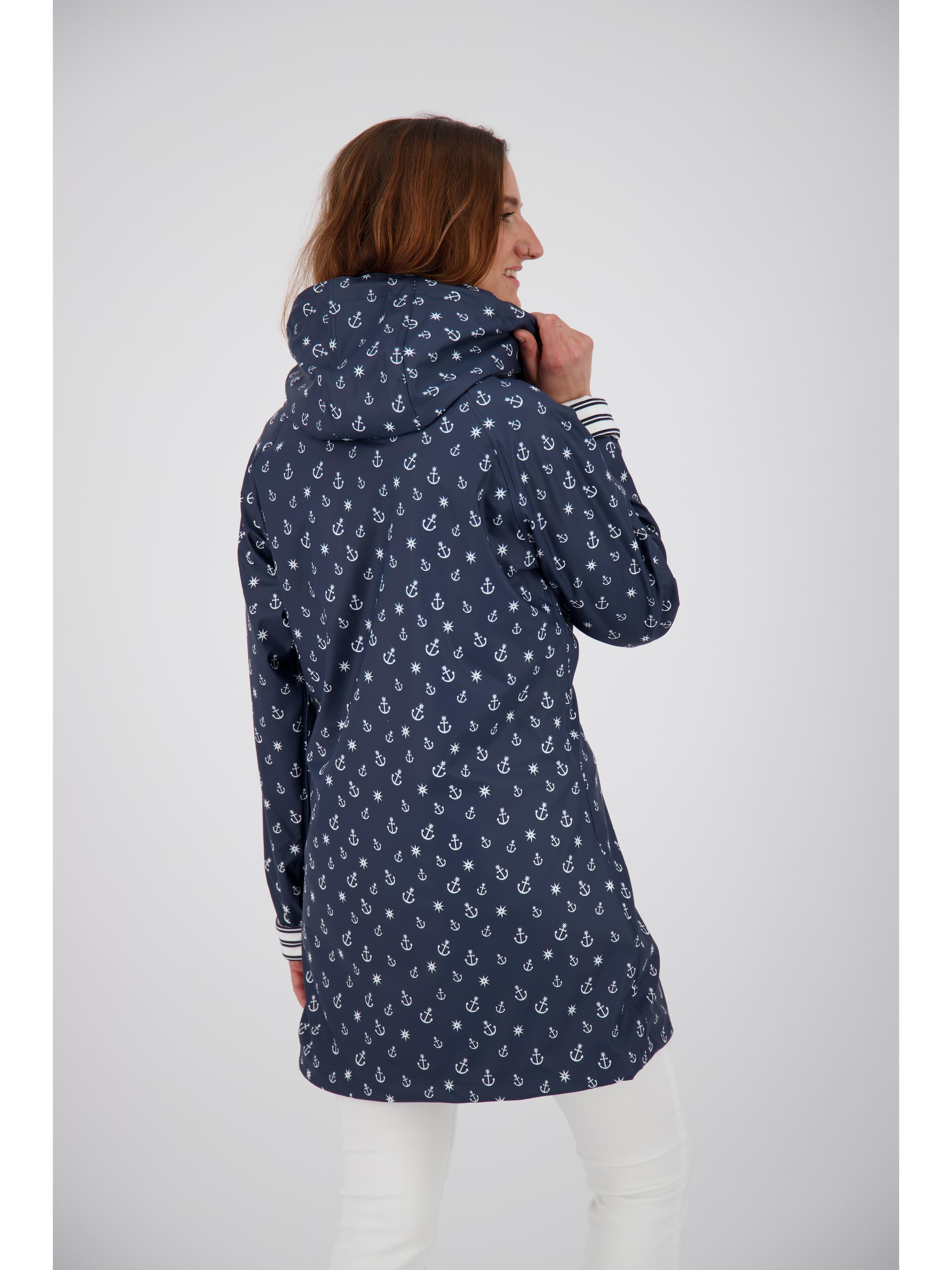 ankerglut Übergangsparka 'Friesennerz ANKERGLUTZAUBER'‌‌‌‌‌‌‌‌‌‌ in Blau