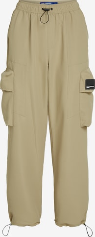 Regular Pantalon cargo KARL LAGERFELD JEANS en beige : devant