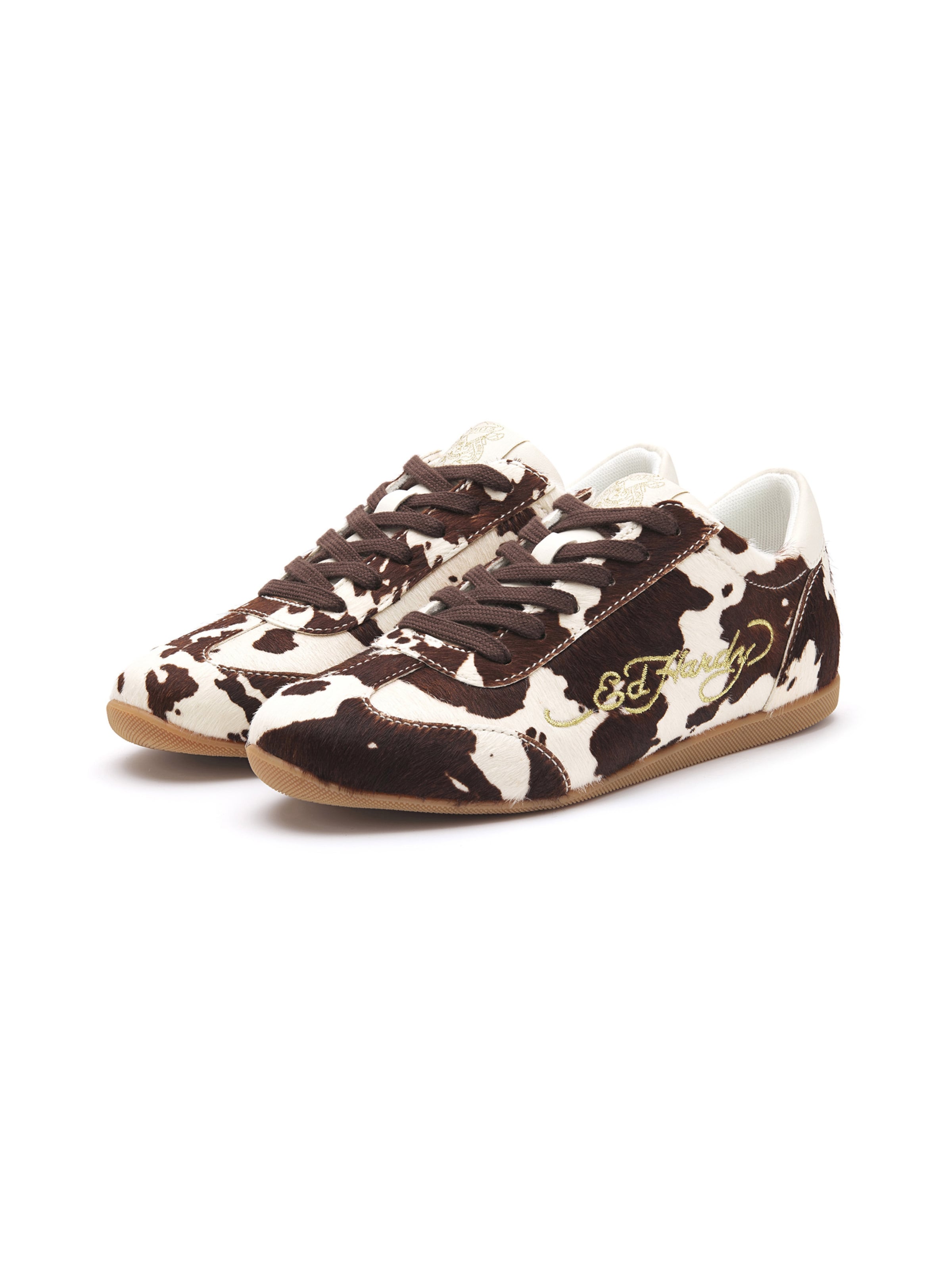 Sneaker bassa di Ed Hardy in marrone