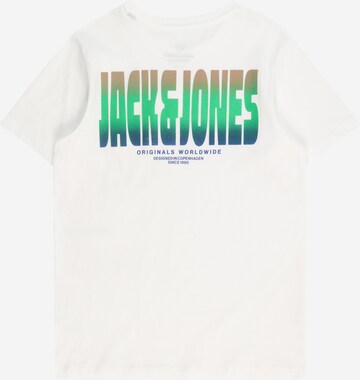 Jack & Jones Junior - Camiseta 'ARUBA' en blanco