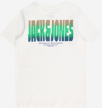 Jack & Jones Junior T-Shirt 'ARUBA' in Weiß