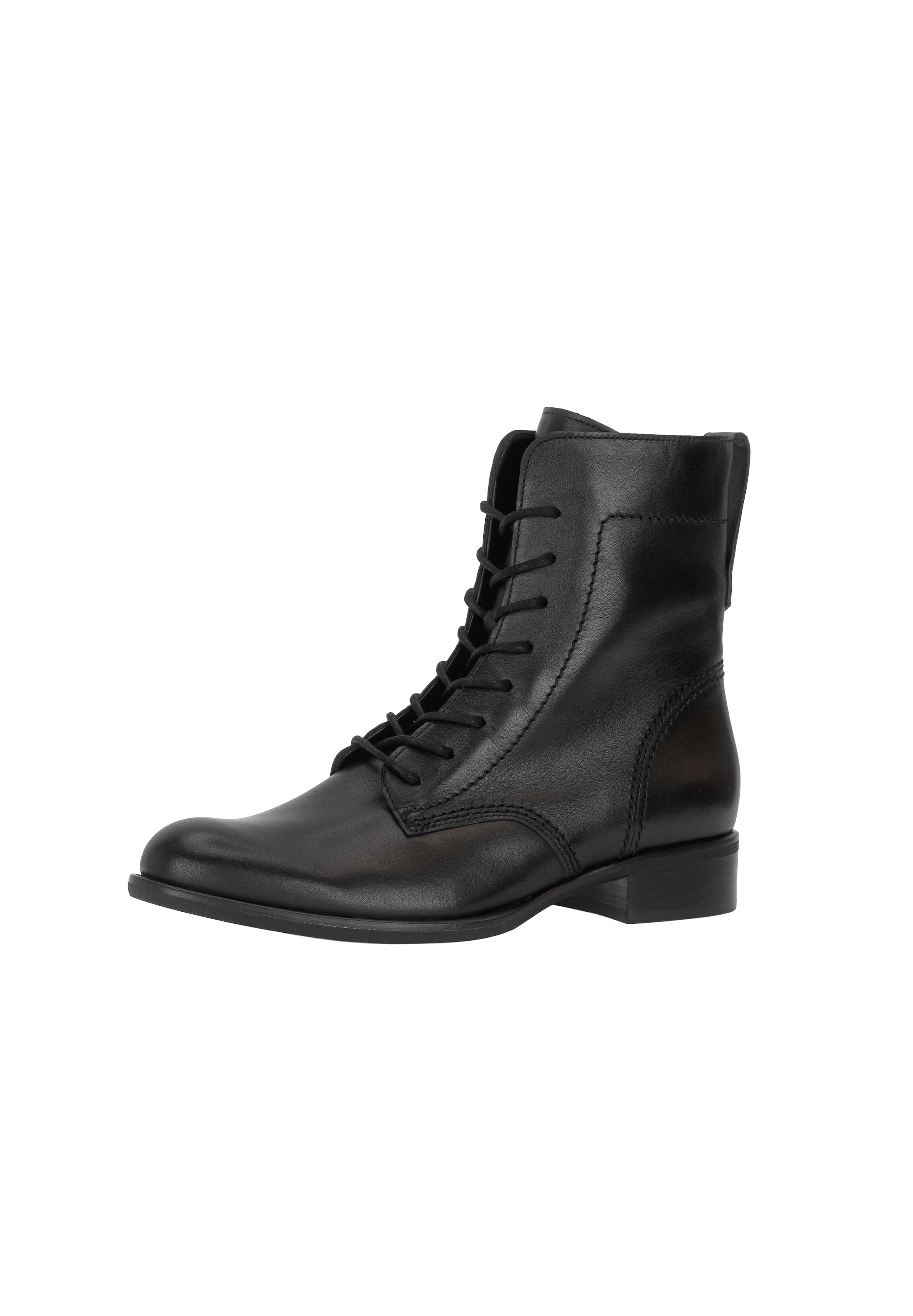 Bottines à lacets GABOR en noir : devant