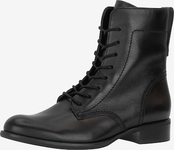GABOR Schnürstiefelette in Schwarz: Vorderseite