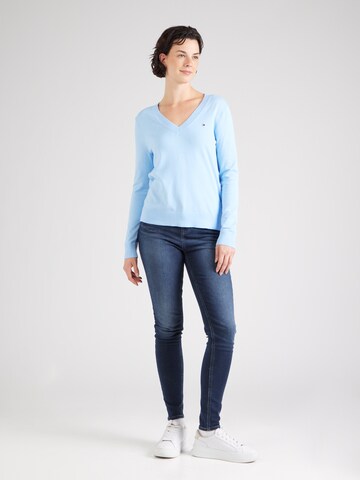 TOMMY HILFIGER Trui in Blauw
