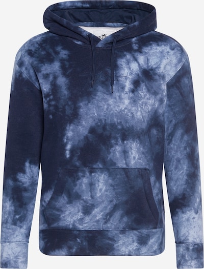 HOLLISTER Mikina - námornícka modrá / dymovo modrá / biela, Produkt