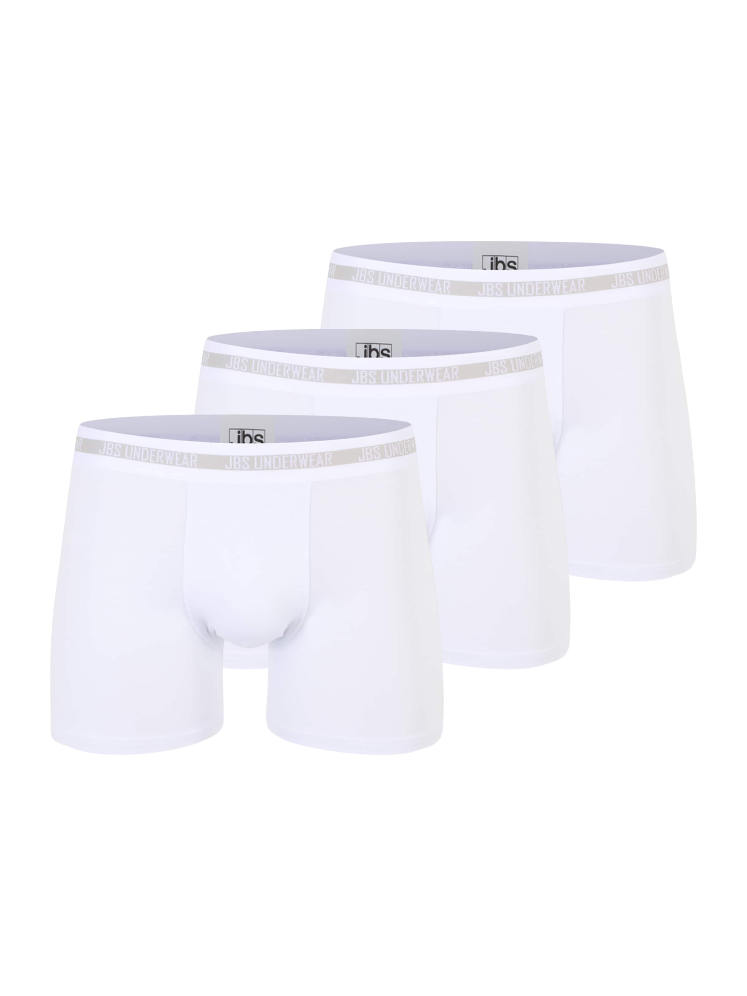 jbs - Calzoncillo boxer en blanco: frente