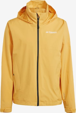 ADIDAS TERREX Outdoorová bunda – žlutá: přední strana