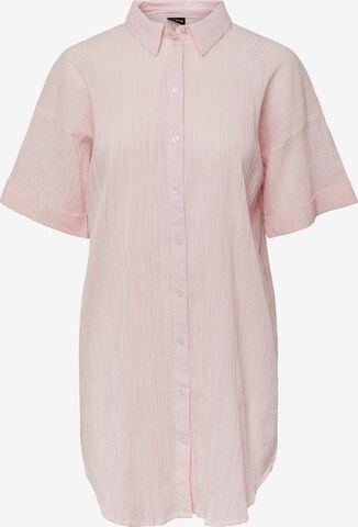 PIECES Shirt dress 'Terra' in Pink: front