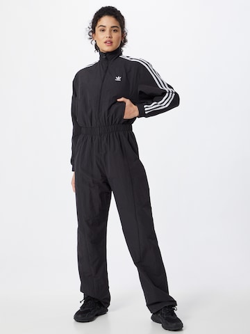 ADIDAS ORIGINALS Loosefit Jogginganzug in Schwarz: predná strana