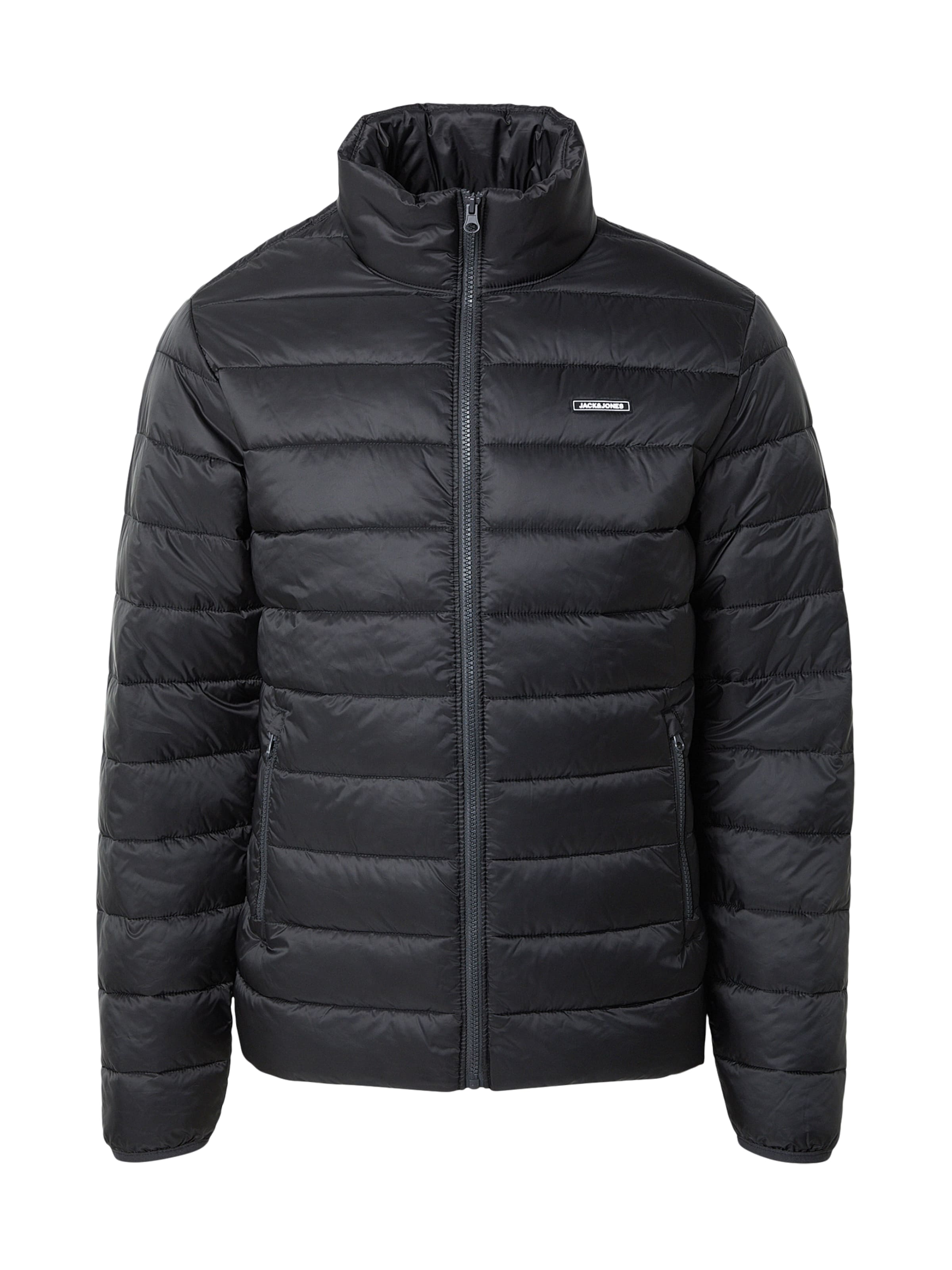 Veste mi-saison 'JWHLOGAN' JACK & JONES en noir : devant