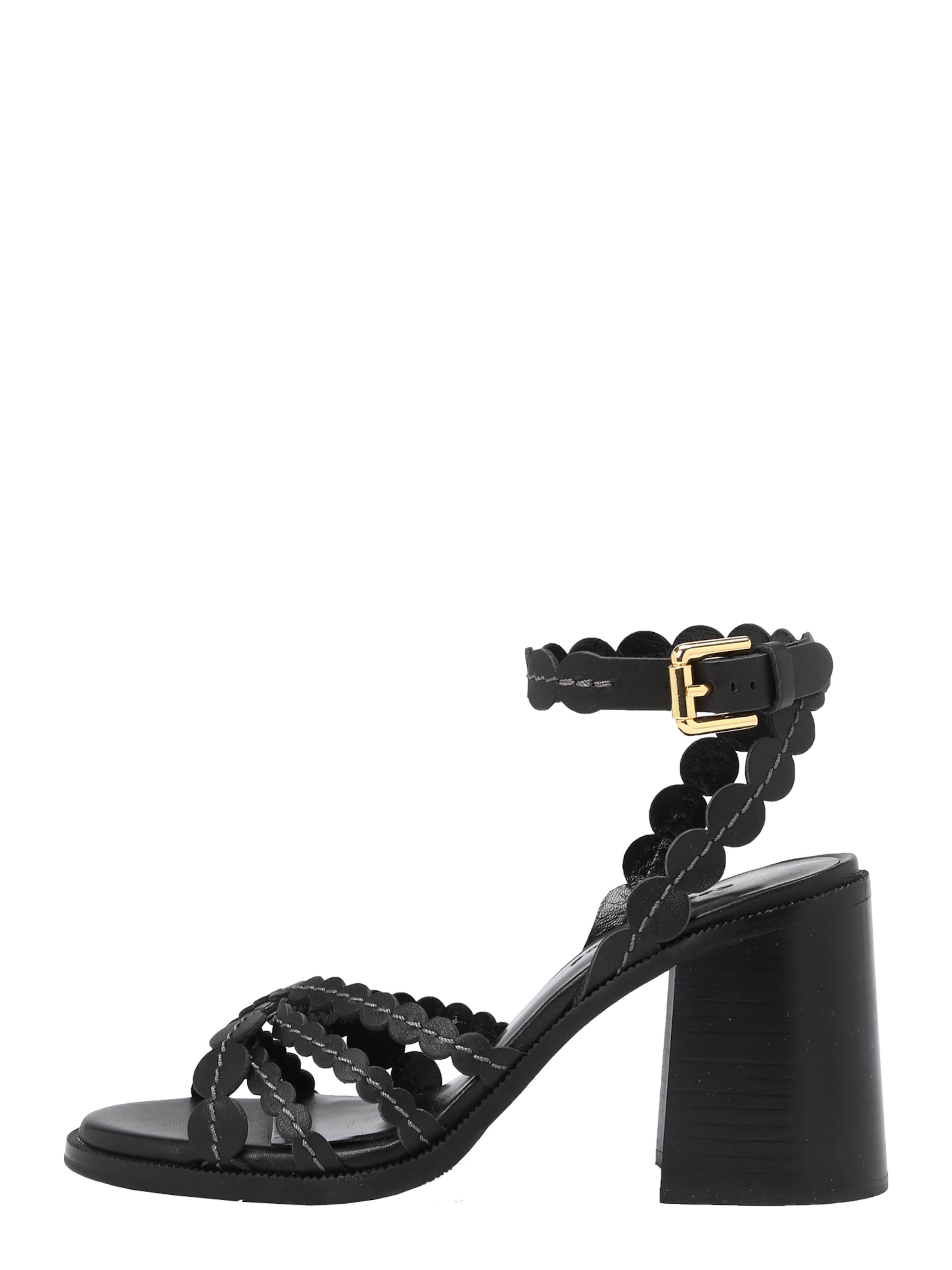Sandalo con cinturino 'KADDY' di See by Chloé in nero