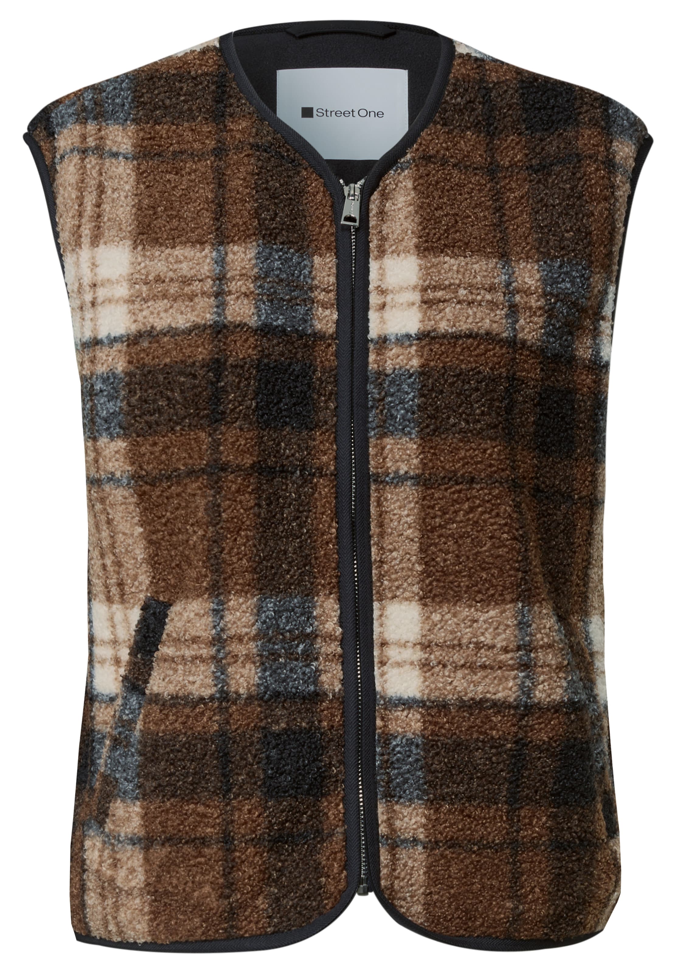 STREET ONE Vest in Blue: front
