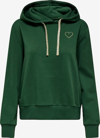 ONLY Sweatshirt 'ONLNoli' in Green: front