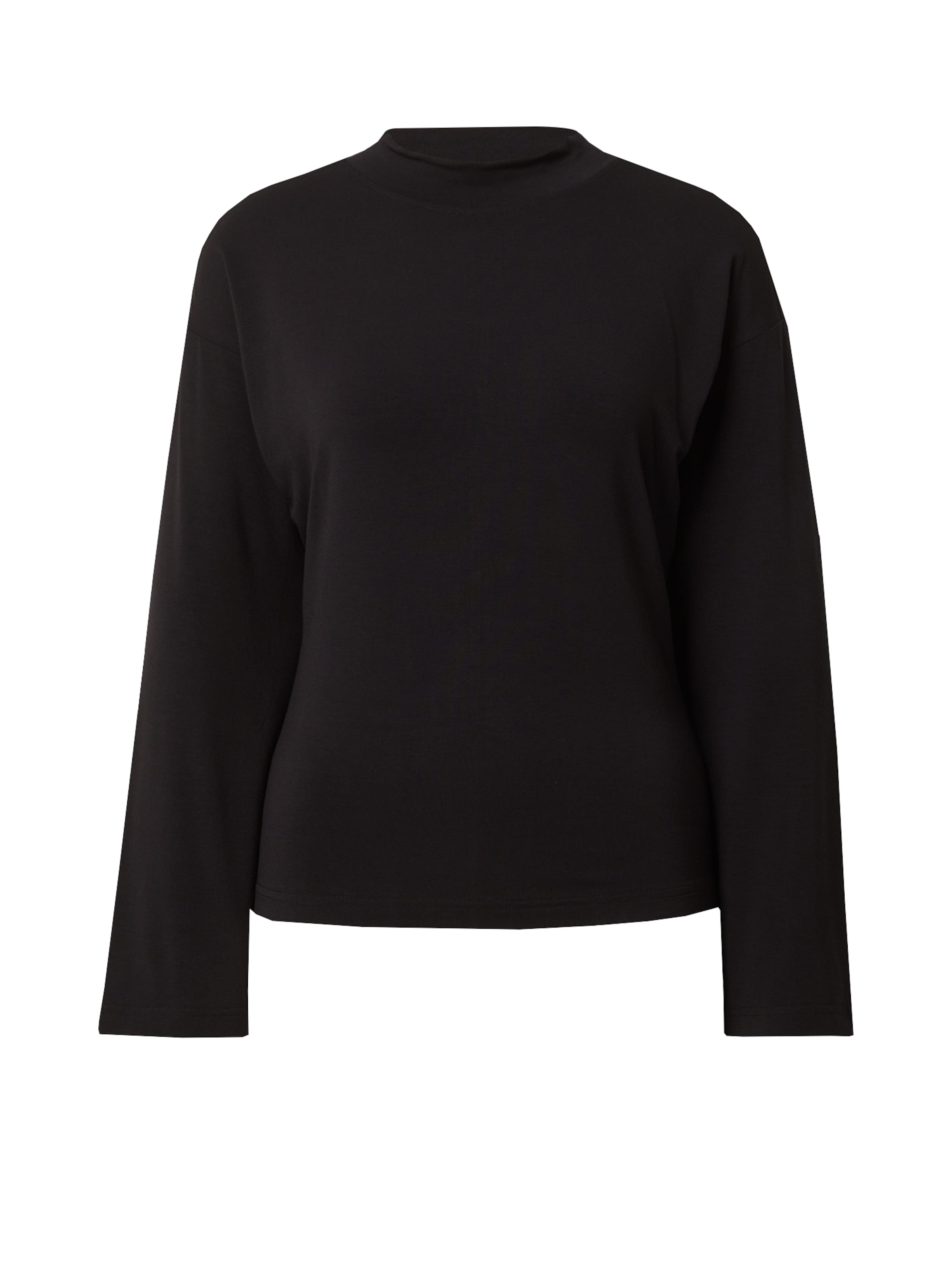 CURARE Yogawear Λειτουργικό μπλουζάκι σε μαύρο: μπροστά