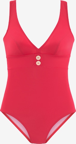 VIVANCE Swimsuit in Red: front