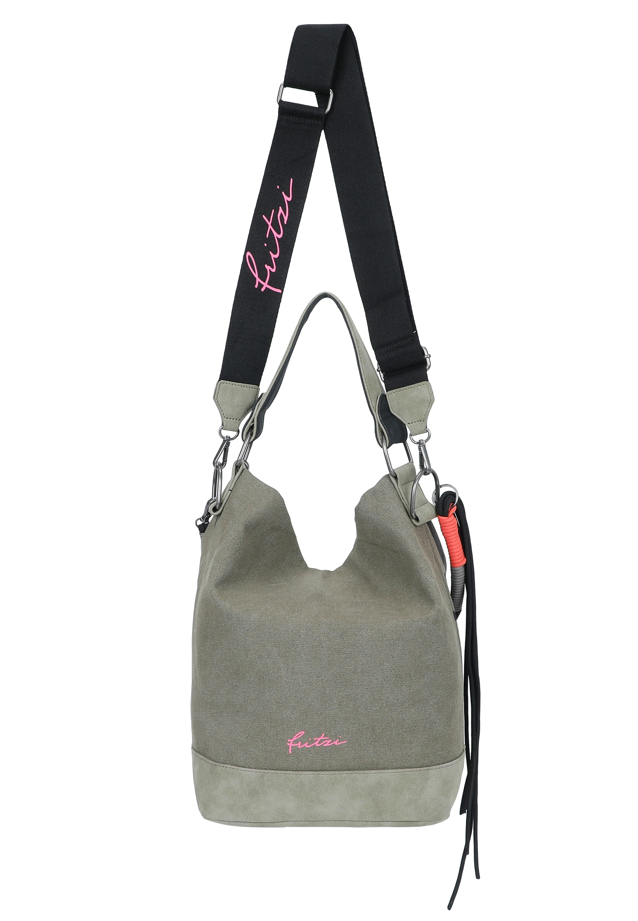 Fritzi aus Preußen Shoulder Bag 'Izzy07' in Grey