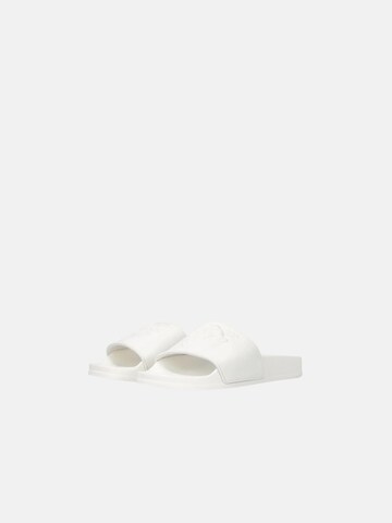 Pantoufle 'PINKO DILLY 01 SLIPPER RUBBERIZED Scarpe' PINKO en blanc