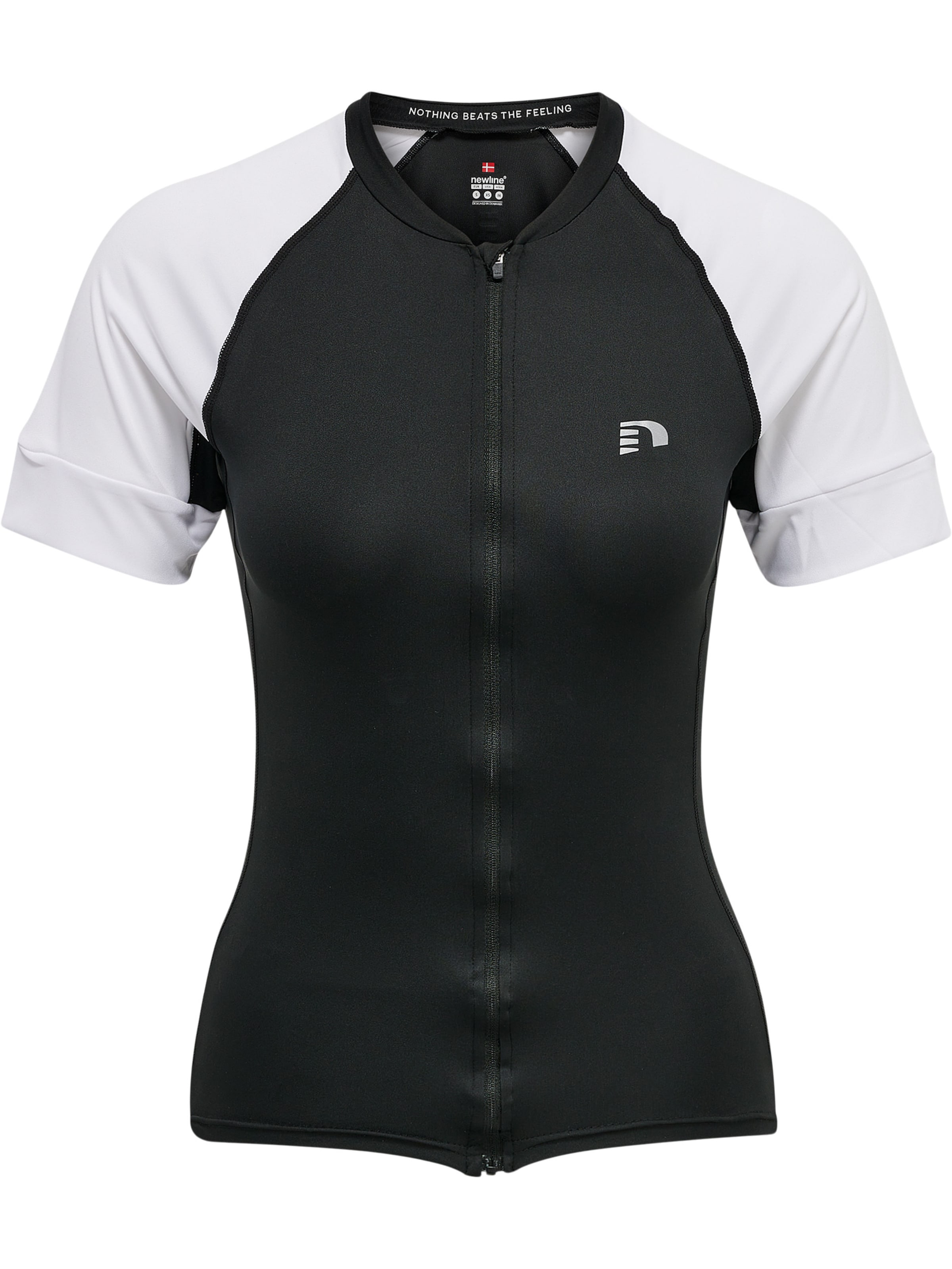 Newline Performance shirt in Black: front