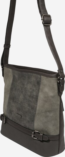 TOM TAILOR Sac bandoulière 'Juna' en gris foncé, Vue avec produit