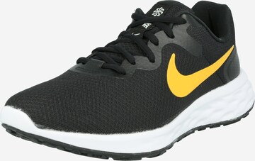 NIKE - Calzado deportivo 'Revolution 6' en negro: frente