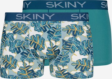 Boxer di Skiny in blu: frontale