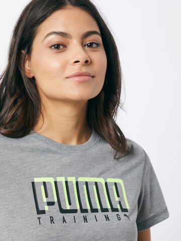 PUMA - Camiseta funcional en gris