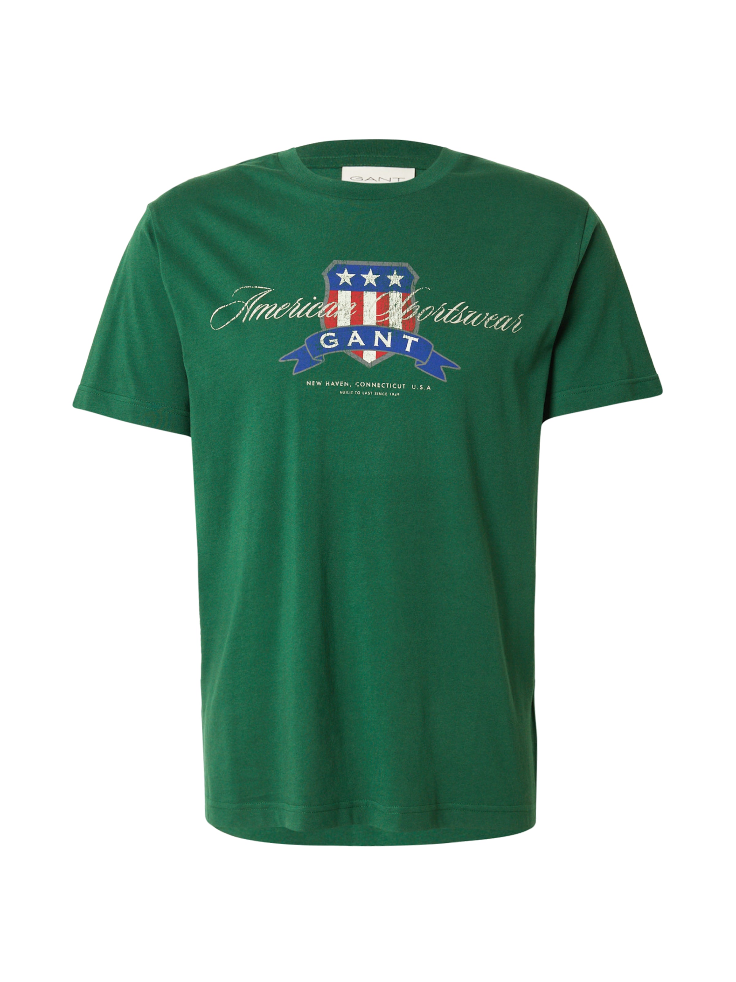 žalia GANT Marškinėliai: priekis