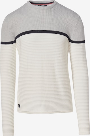 KOROSHI Sweater in White: front