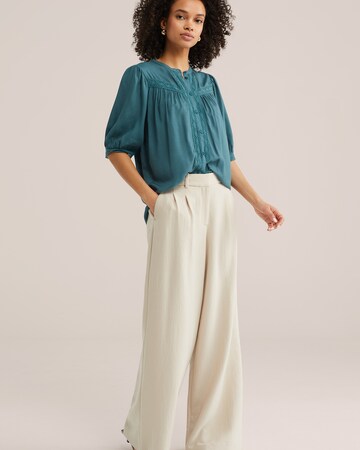 WE Fashion Блузка в Зеленый