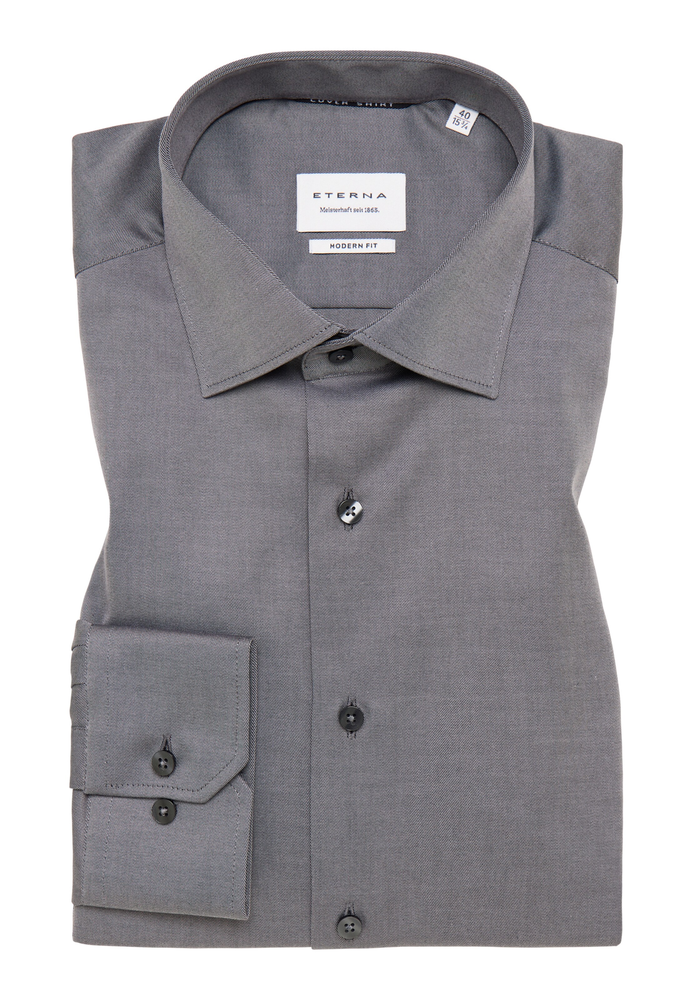 ETERNA Regular fit Business Shirt in Grey