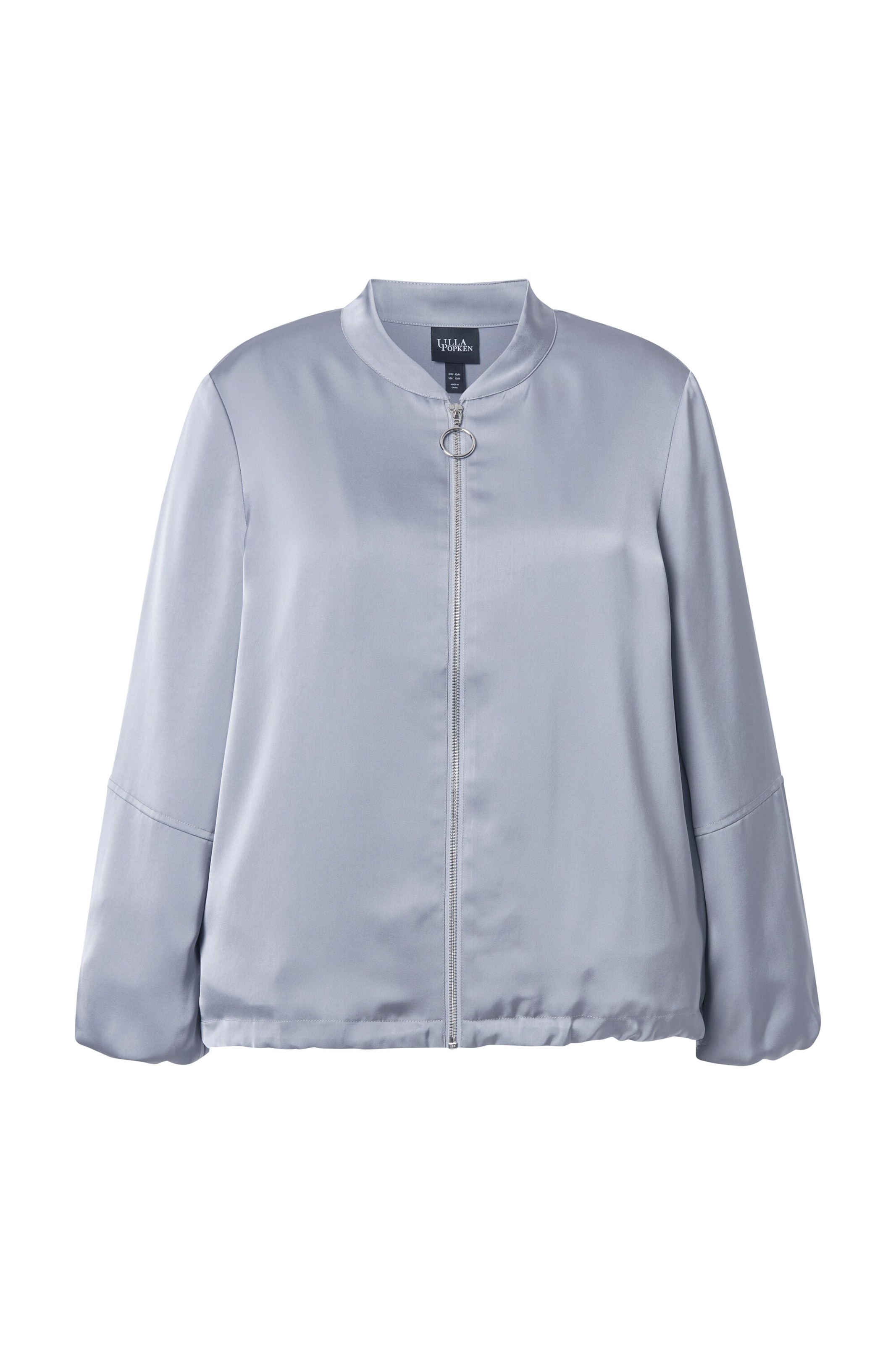 Ulla Popken Between-Season Jacket in Grey: front