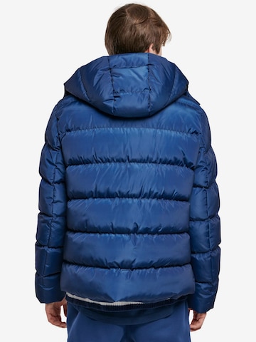 Urban Classics Зимняя куртка в Синий