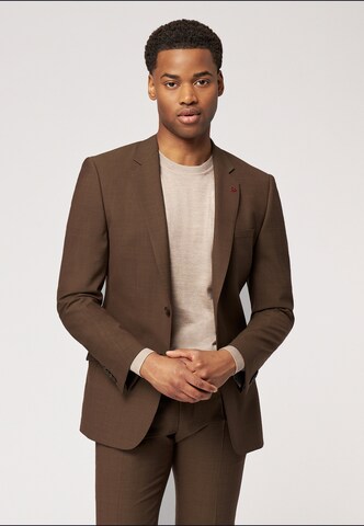 ROY ROBSON Slim fit Suit in Brown: front