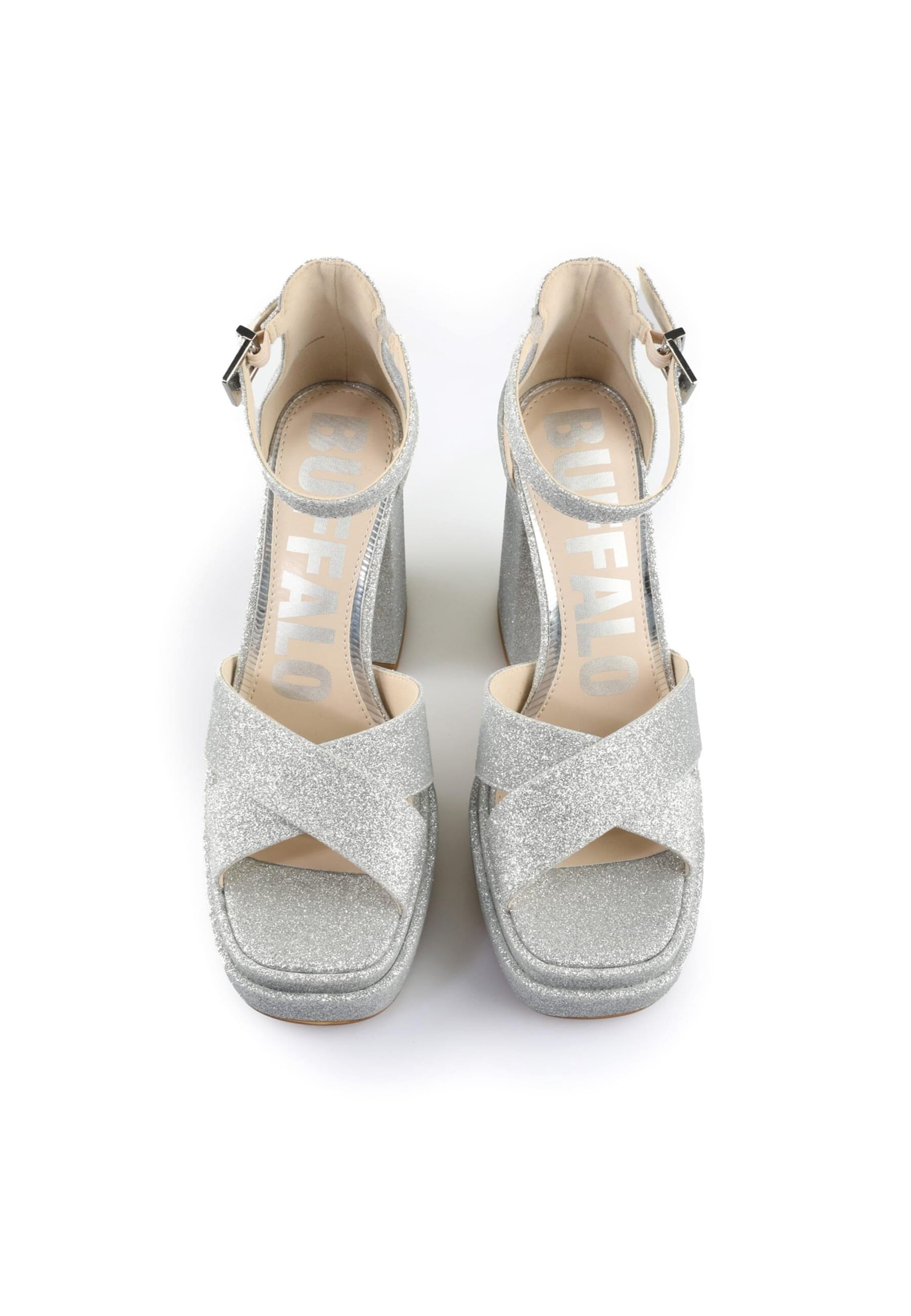 Sandales BUFFALO en argent