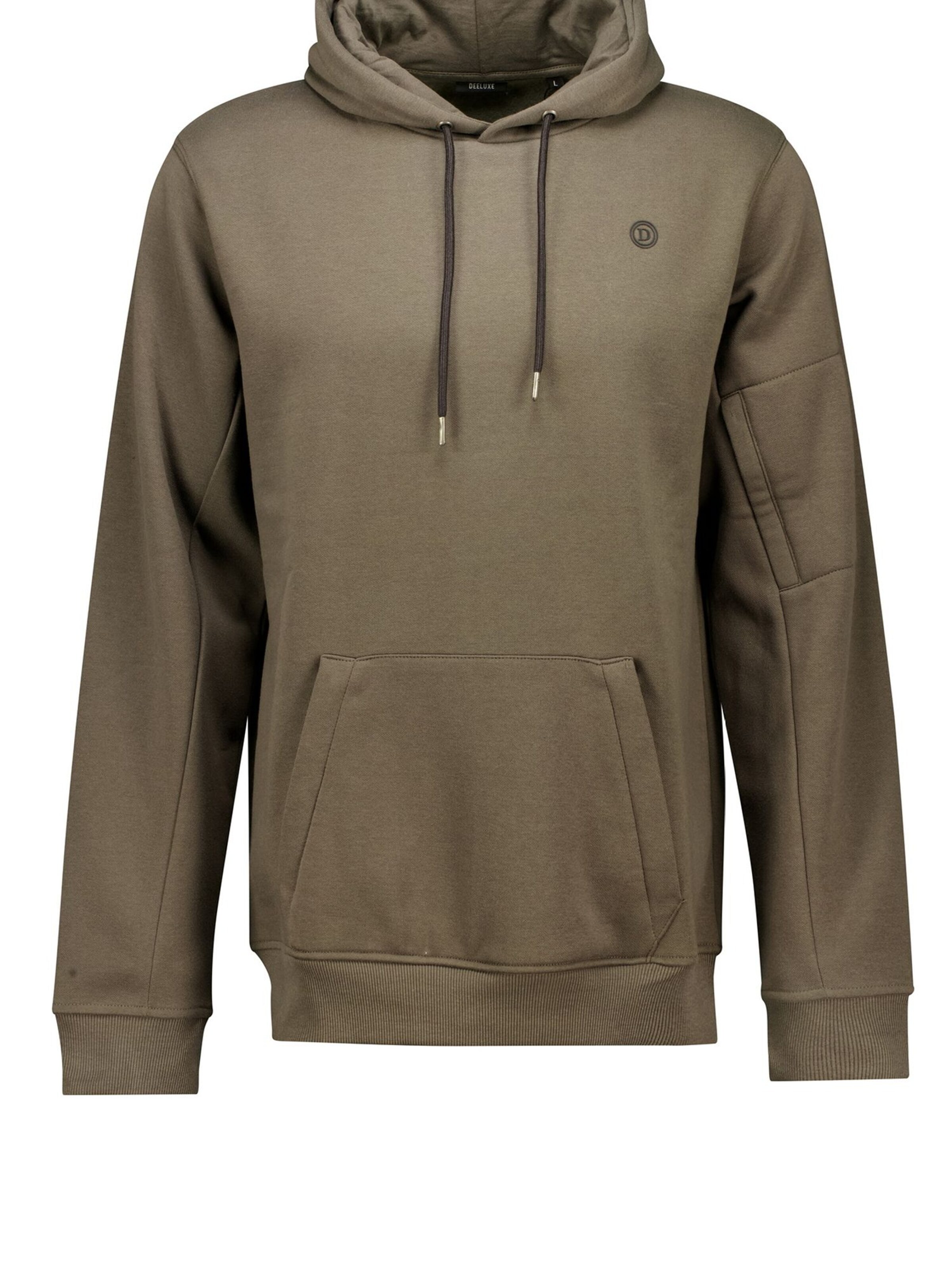 Sweat-shirt Deeluxe en vert : devant