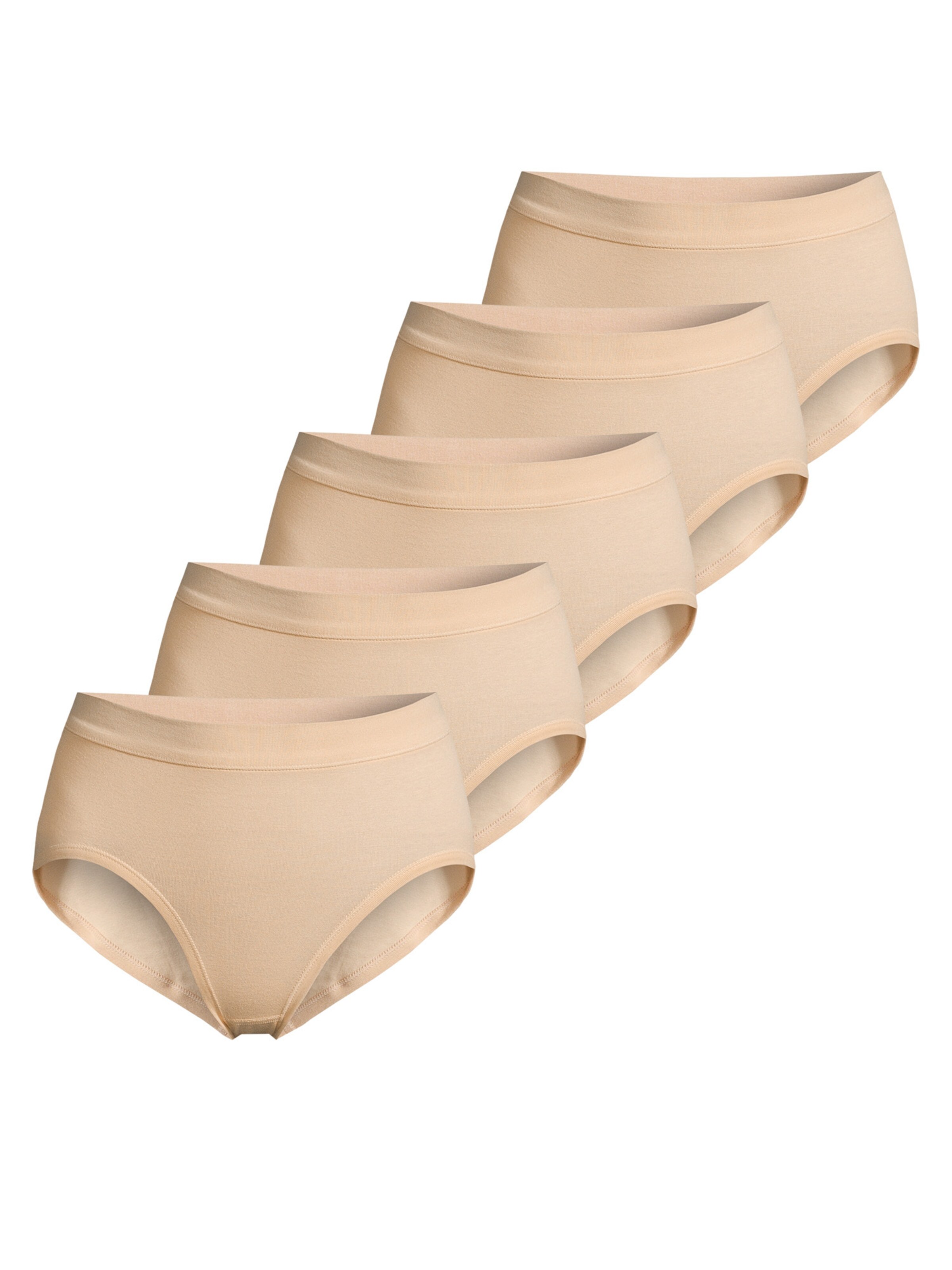 ESGE Panty 'Basic - Feinripp' in Beige: front