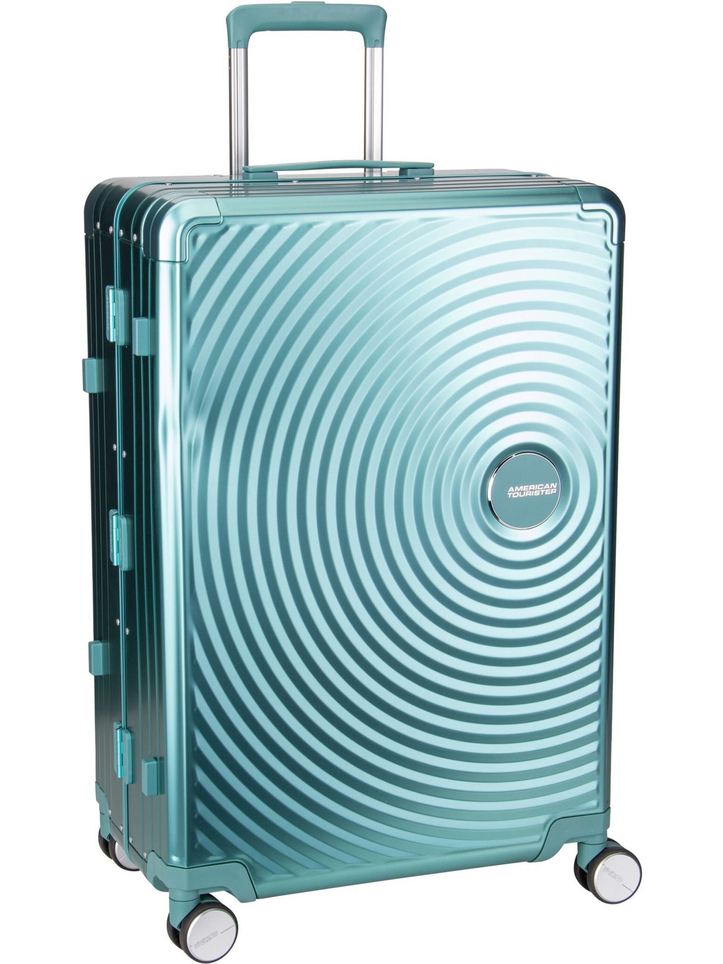 American Tourister Cart 'Soundbox' in Blue: front