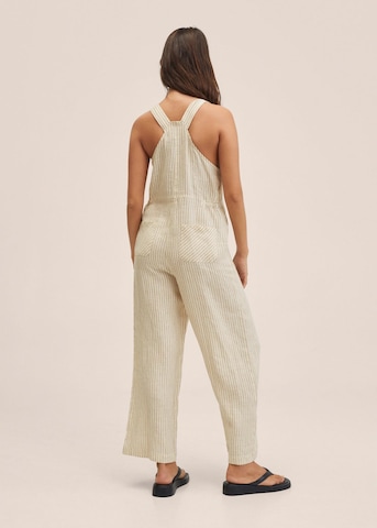 MANGO Jumpsuit 'Arizona' in Beige