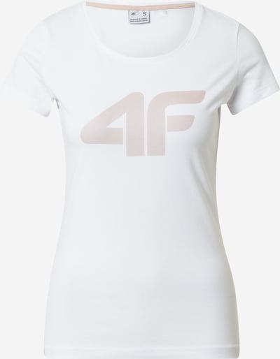 4F Sportshirt in puder / weiß, Produktansicht