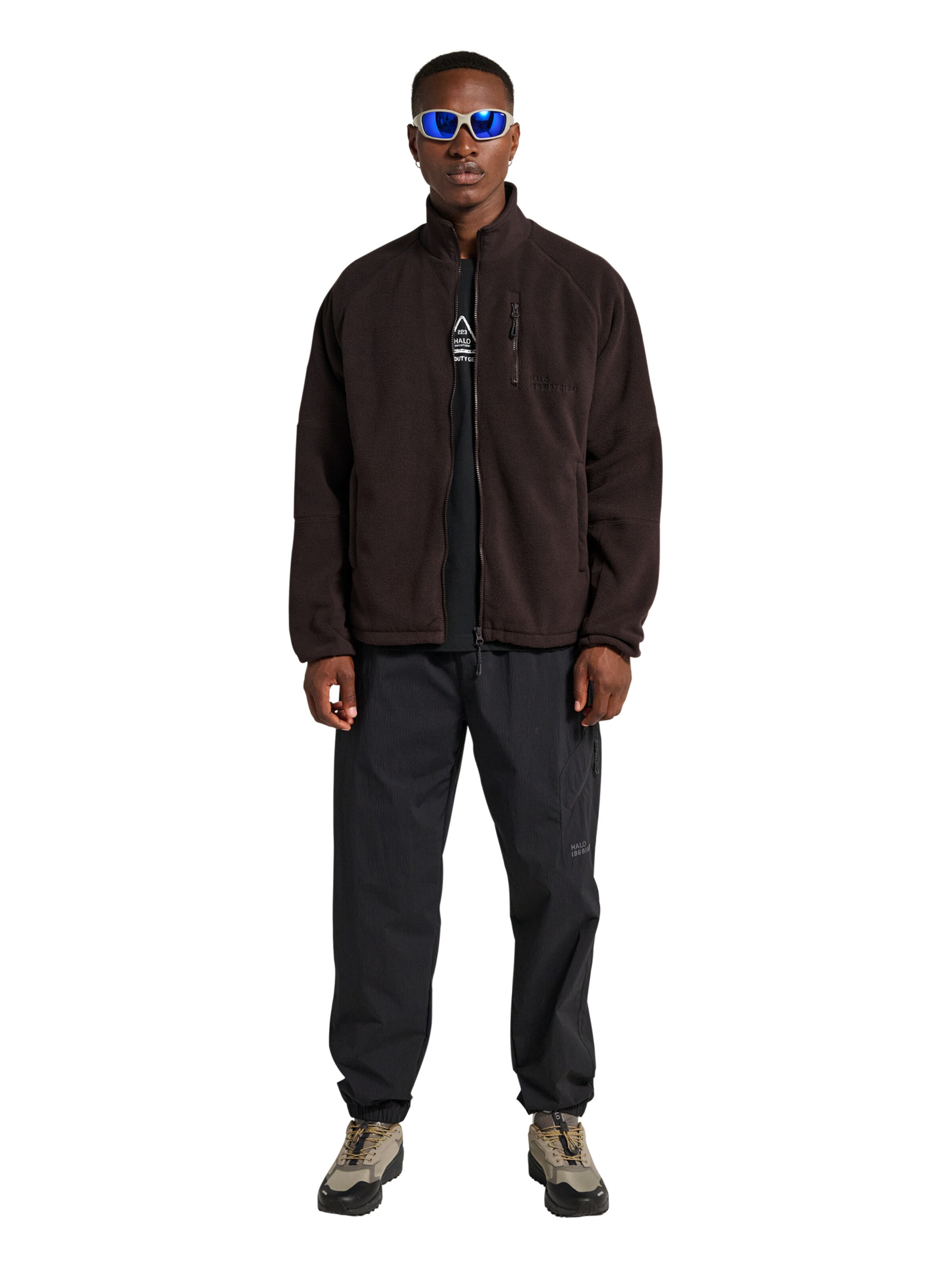 Veste en polaire HALO en marron