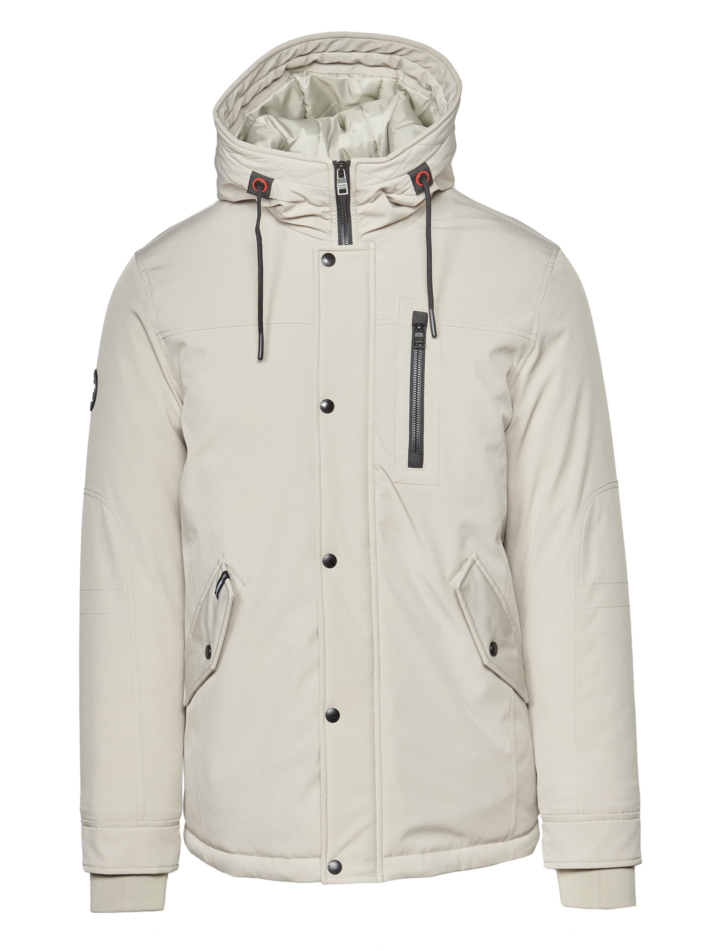 Giacca invernale di KOROSHI in beige: frontale